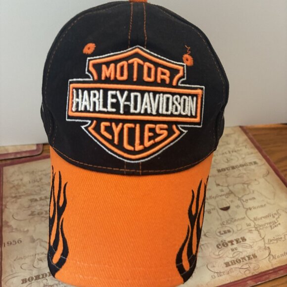 Harley-Davidson Flame Cap – $20 - Picture 1 of 2